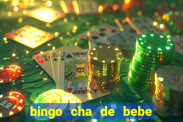 bingo cha de bebe cartelas para imprimir